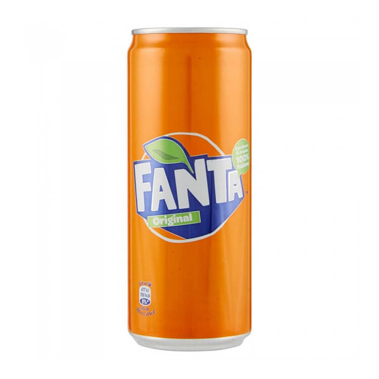 Fanta Naranja (Orange) 33cl - Nordic Food Shop - Food from the Scandinavian  countries